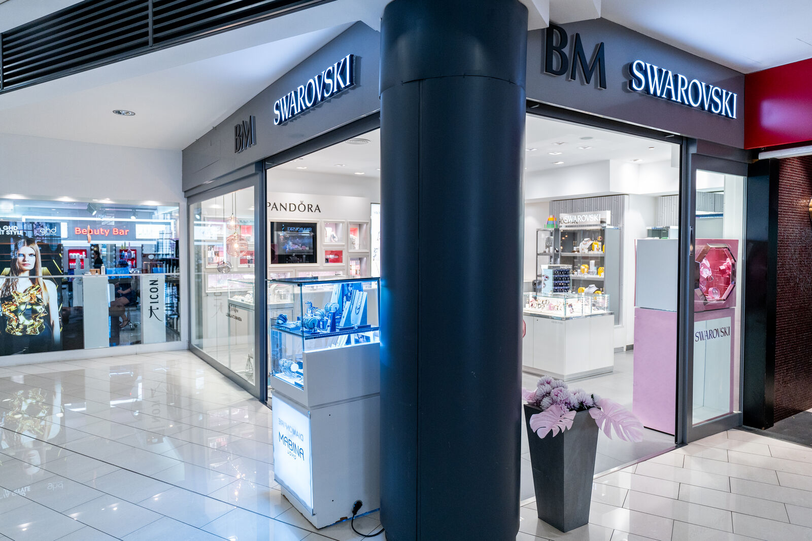 Swarovski store front